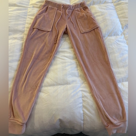 House of Harlow 1960 Pink Sweatpants Relaxed Fit - Picture 2 of 3